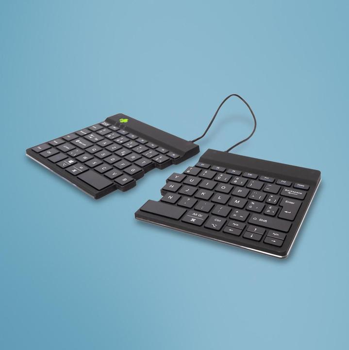 Immagine prodotto R-Go Tools Split R-Go Break, Mini, Bluetooth, Tasto con meccanismo a forbici, AZERTY, Nero (ESSERE, Senza fili)