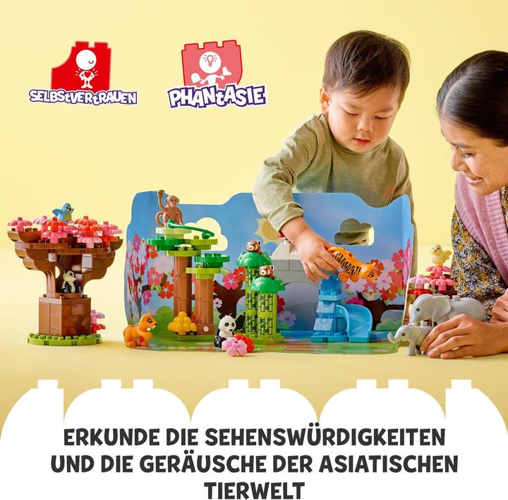 Actual product image LEGO Wild animals of Asia (10974)