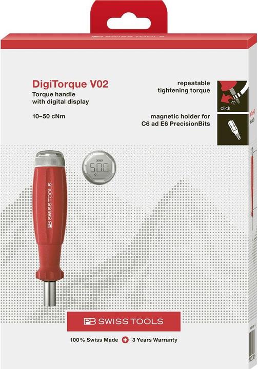 Produktbild PB Swiss Tools PB 9318.M (1/4", 0.10 - 0.50 Nm)