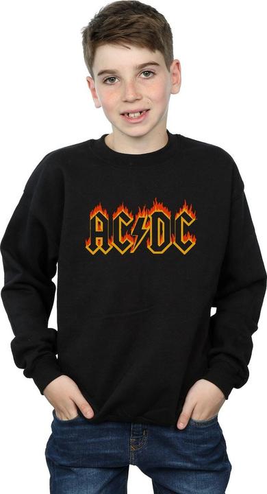 Produktbild AC/DC Flames Logo Sweatshirt Jungen (104)
