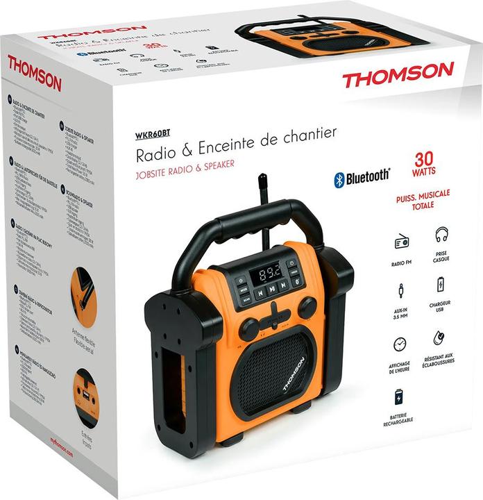 Produktbild Thomson Bouwradio + Speaker (FM, Bluetooth)