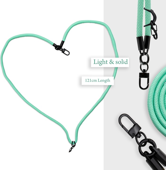 Image du produit Cadorabo Chaîne de téléphone portable pour Samsung Galaxy WAVE Y Necklace Coque