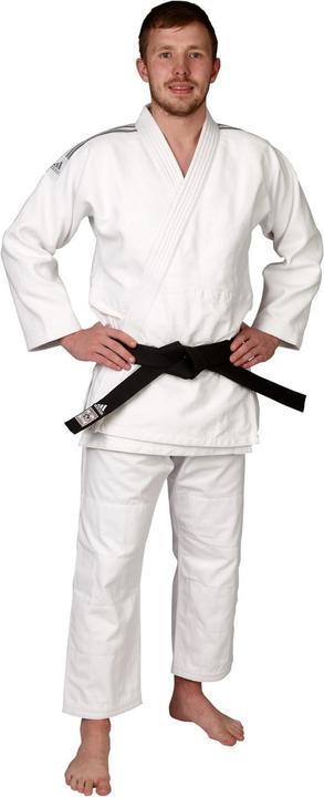 Immagine prodotto adidas Tuta da judo "Contest" a strisce bianche/argento, J650 (170)