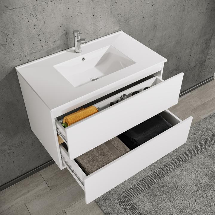 Produktbild VCM Badmöbel-Set mit Waschbecken Cosila-I 81