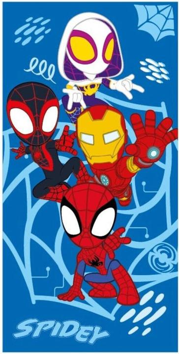 Spiderman Spidey Badetuch, Strandtuch 70x140cm (Schnelltrocknend) (70 x 140 cm)