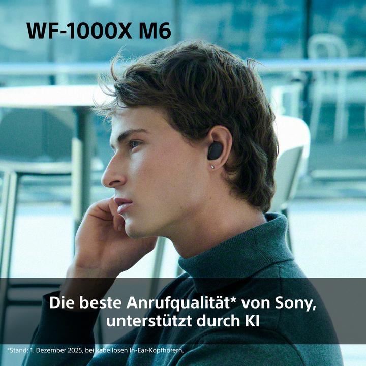 Image du produit Sony WF-1000XM6 (Réduction numérique du bruit, 8 h, Sans fil)