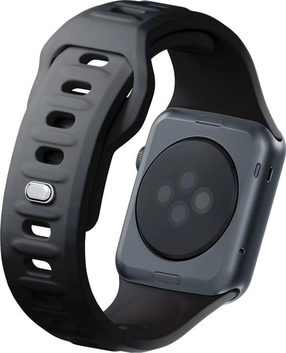 Produktbild 3MK Silicone Watch Strap czarny/black dla Apple Watch 42/44/45/49mm (Silikon, Edelstahl)