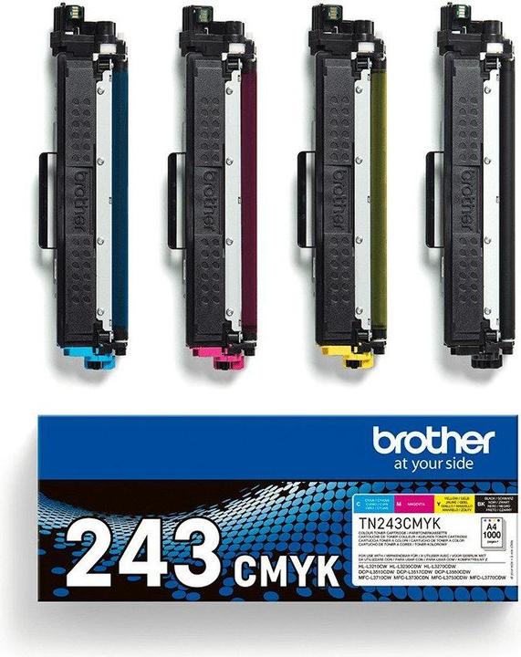 Produktbild Brother TN-243 Multipack (C, M, Y, BK)