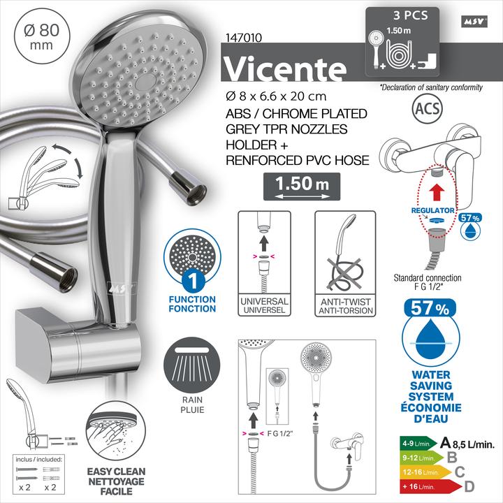 Produktbild MSV Set De Douche