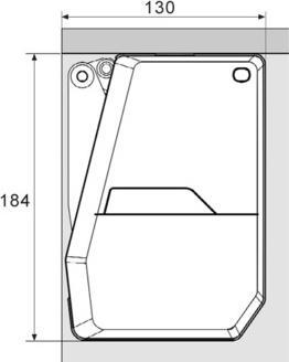 Actual product image Kesseböhmer High flap KESSEB+AMMAlg-HMER FREEflap forte