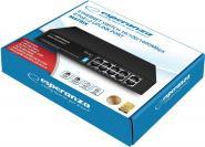 Actual product image Esperanza 8 PoE + 2 UPLINK PORT ETHERNET SWITCH 10/100/1000 MATRIX (10 ports)