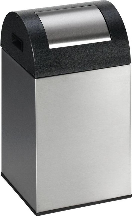 Produktbild VAR Selbstlöschende Wertstoffsammler, Volumen 43 l, BxHxT 320x600x320 mm, Edelstahl (43 l)