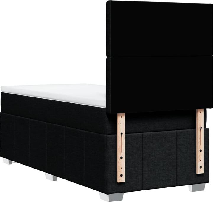 Produktbild vidaXL Bo x springbett mit Matratze 180 x 200 cm Stoff (180 x 200 cm)