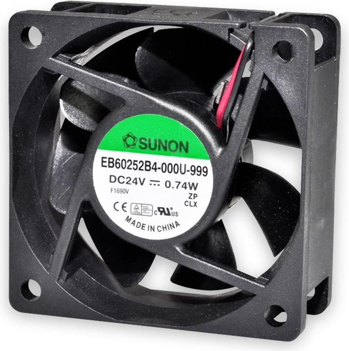 Produktbild Sunon Axiallüfter EE60251S31000U999, 60x60x25 mm, 12 V- (90000 mm, 1 x)