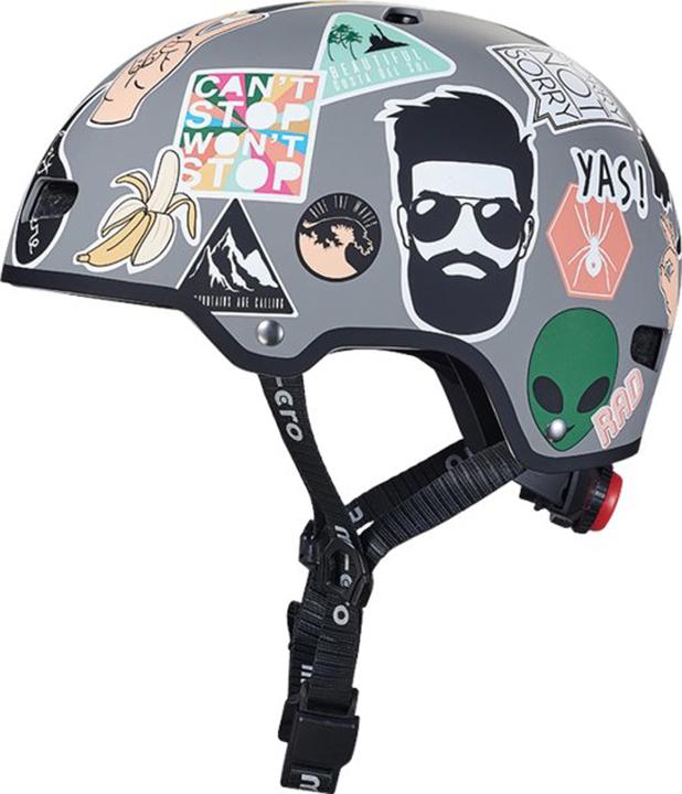 Actual product image Micro Sticker skate helmet (58 - 61 cm)