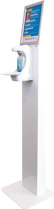 Heroshygiene Desinfektionssäule mit Sensor Desinfektionsspender