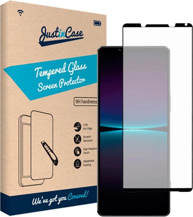 Just in Case Pellicola protettiva in vetro temperato da bordo a bordo Sony Xperia 1 IV (1 Pezzo/i, Sony Xperia 1 IV)