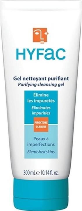 Actual product image Hyfac Dermatological Cleansing Gel for Face and Body 300ml (Cleansing gel, 300 ml)