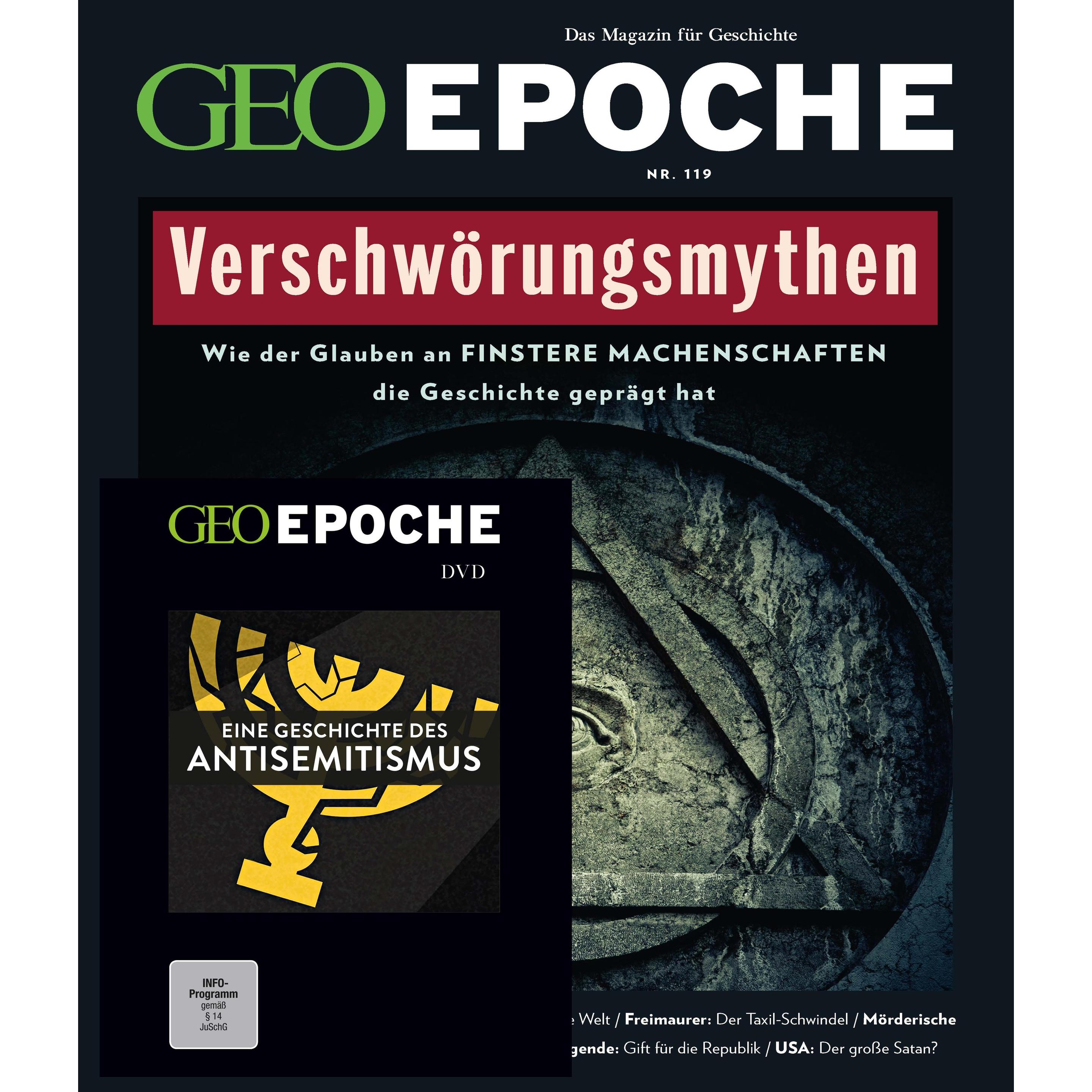 GEO Epoche mit DVD 119/2023 - Verschwörungsmythen, Fachbücher von Jens Wolff, Jens Schröder