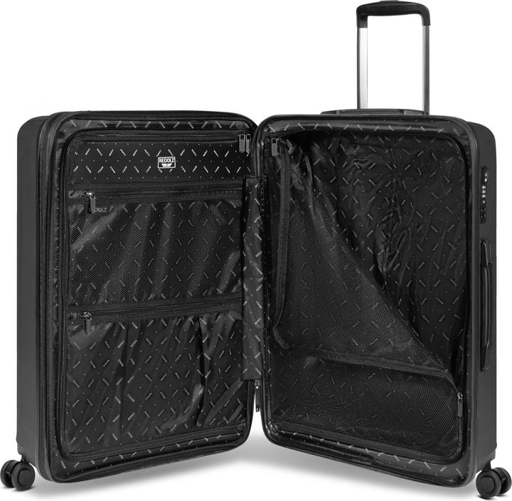 Produktbild Redolz Essentials 14 4 Rollen Kofferset 2-teilig mit Dehnfalte (204 l, XL (ab 115l))