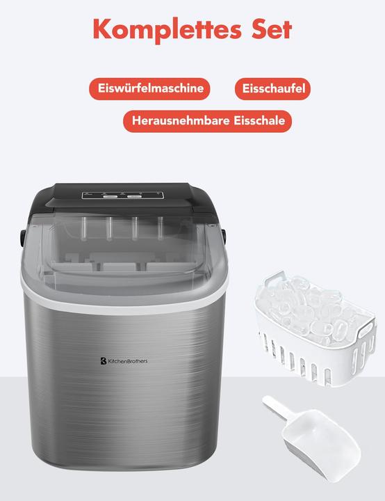 Image du produit KitchenBrothers Machine à glaçons