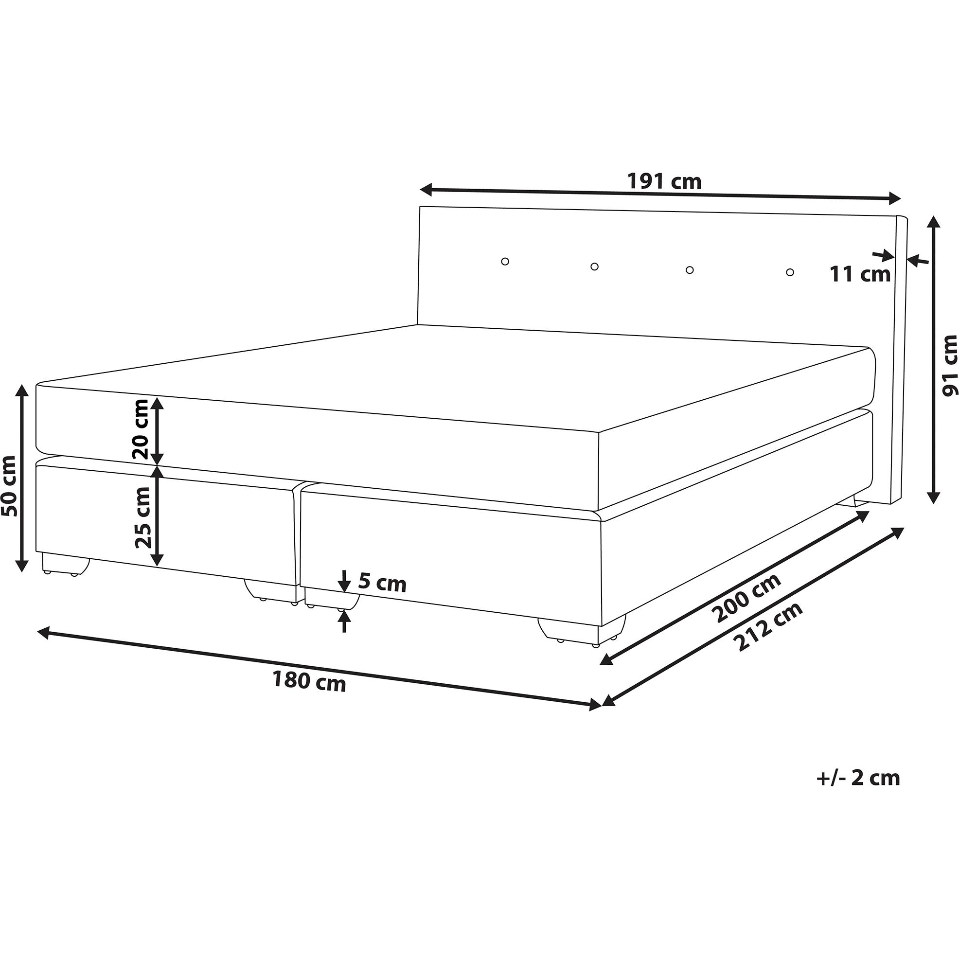 Thumbnail - Beliani, Bett, Consul (180 x 200 cm)