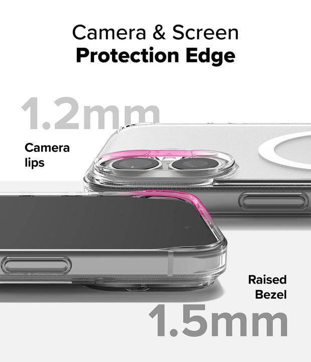 Image du produit Ringke Case for iPhone 16 Plus FUSION MAGNETIC MATTE CLEAR (Apple iPhone 16 Plus)