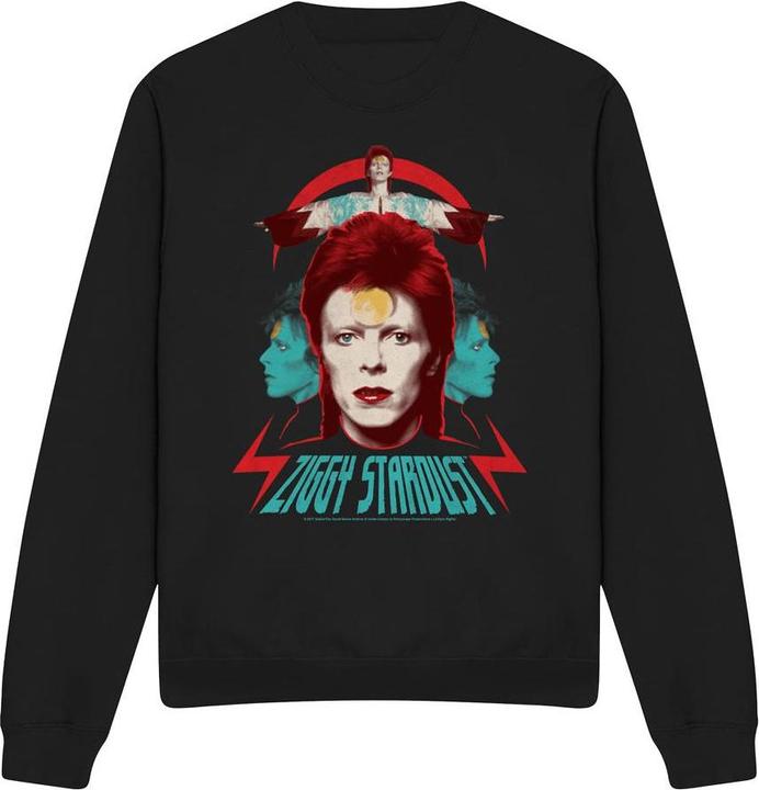 Produktbild David Bowie Ziggy Heads Sweatshirt (M)