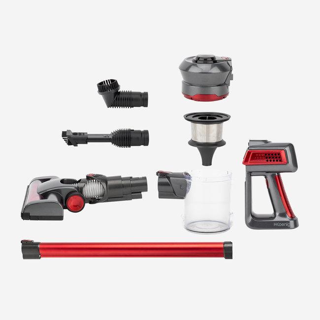 Actual product image H.Koenig UP810 - Steelstofzuiger - 2-in-1 - Kruimelzuiger