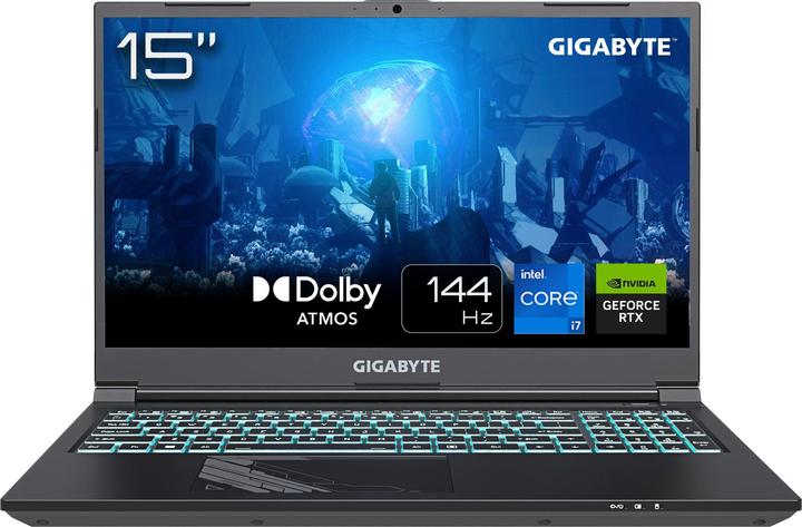Produktbild Gigabyte G5 (15.60", Intel Core i7-13620H, 16 GB, 1000 GB, DE)