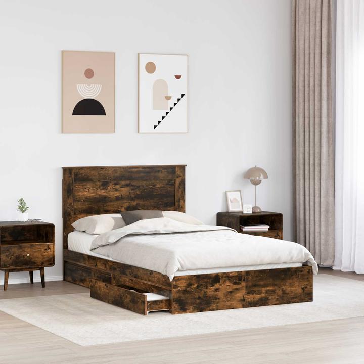 Produktbild vidaXL Aufbewahrungsbett (120 x 190 cm)