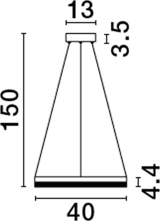 Produktbild Nova Luce Adria (2521 lm)