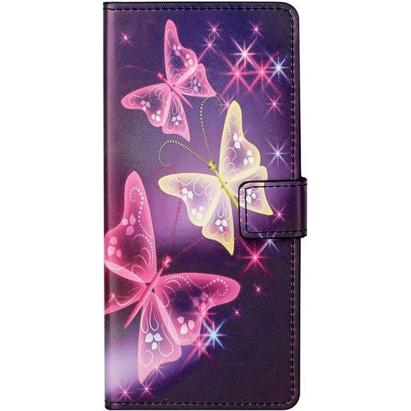 Thumbnail - MU Style Leder Bookcover Image Series (Apple iPhone 13 Pro), Smartphone Hülle, Mehrfarbig
