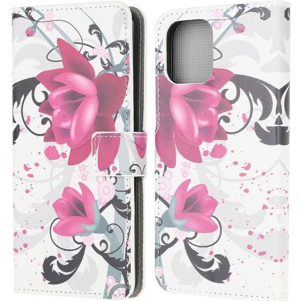Thumbnail - MU Style Leder Bookcover Image Series (Apple iPhone 13 mini), Smartphone Hülle, Mehrfarbig