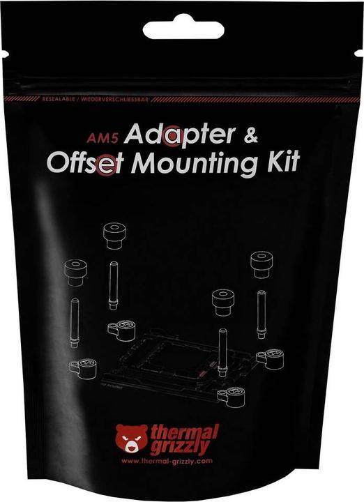 Image du produit Thermal Grizzly Adaptateur AM5 & kit de montage offset