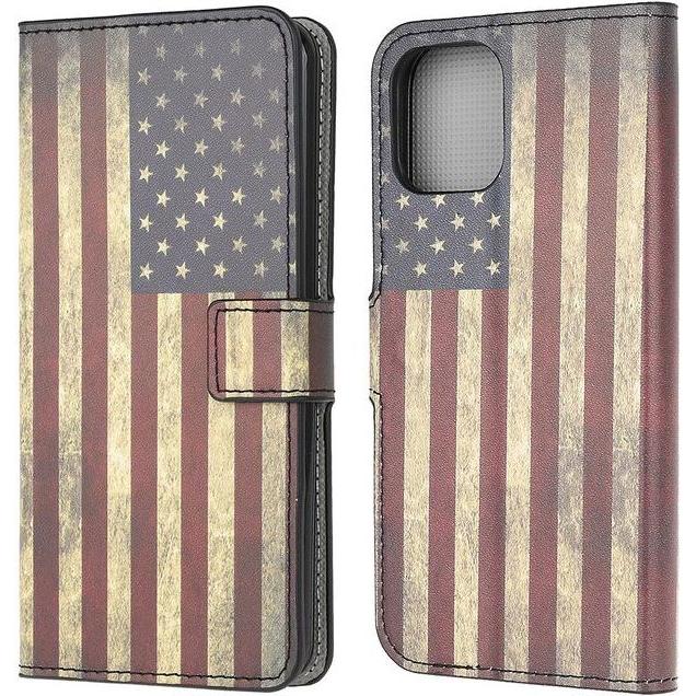 Thumbnail - MU Style Leder Bookcover Image Series (Apple iPhone 13 mini), Smartphone Hülle, Mehrfarbig