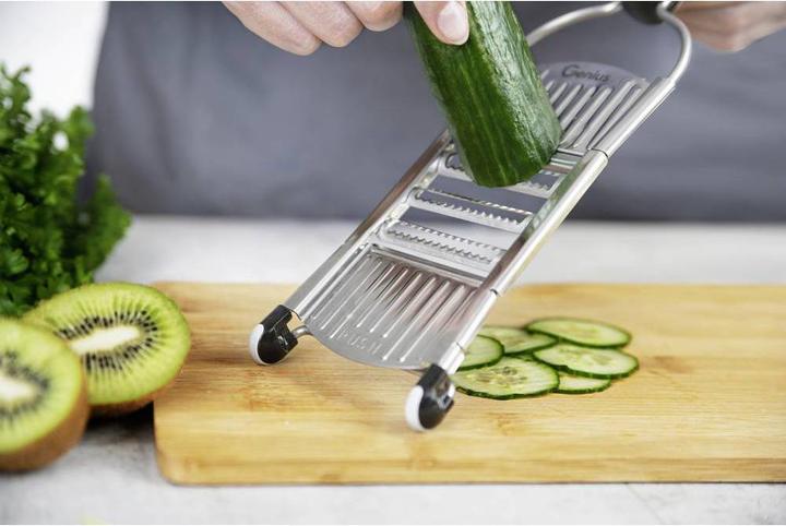 Actual product image Nicer Dicer Speed, set 9 pcs, gray-black