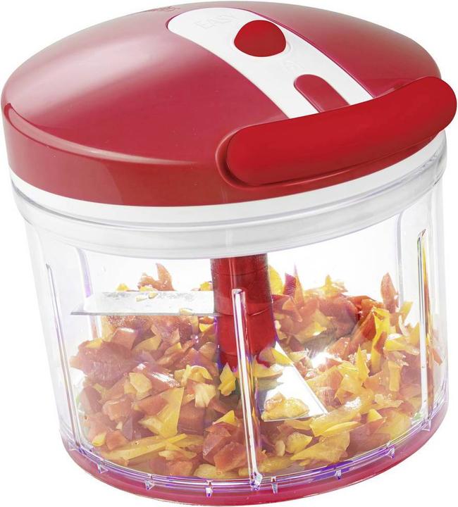 Actual product image Nicer Dicer Twist, set 9 pcs, red