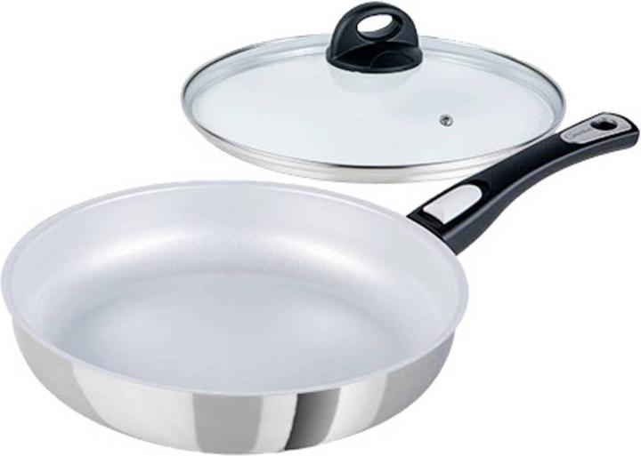 Genius Frying pan 2 pcs, Ø 28 cm (28 cm, Pan set + pot set, Stainless steel)