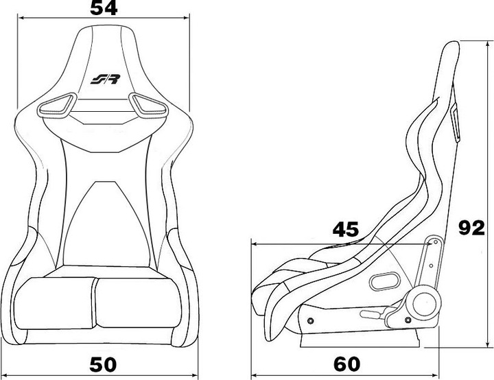 Produktbild Simoni Racing Sitz