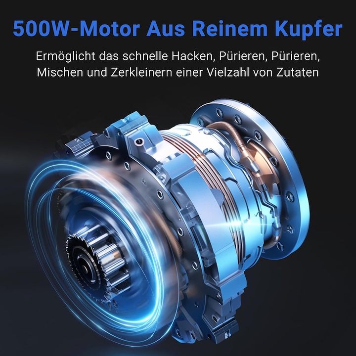 Actual product image Amzchef ‎J18-2L Elektrischer Fleischwolf