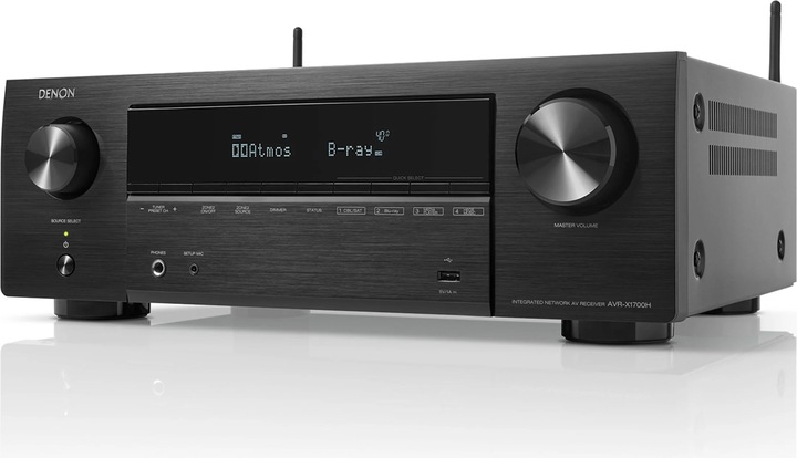 Actual product image Denon AVR-X1700H (7.2 channels, AM, FM)