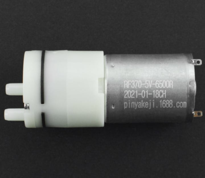 Actual product image DFRobot Mini Vacuum Pump RF370