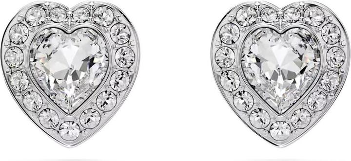 Image du produit Swarovski x Ariana Grande Ohrstecker Verschiedene Schliffe Herz Weiss Rhodiniert (Métal Swarovski)