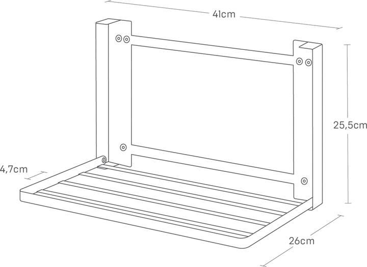 Image du produit Yamazaki Klappbare Ablage TOWER