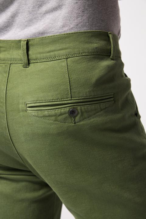 Actual product image JP1880 Chino, stomach fit, straight fit, flat front, up to size 72 (70)