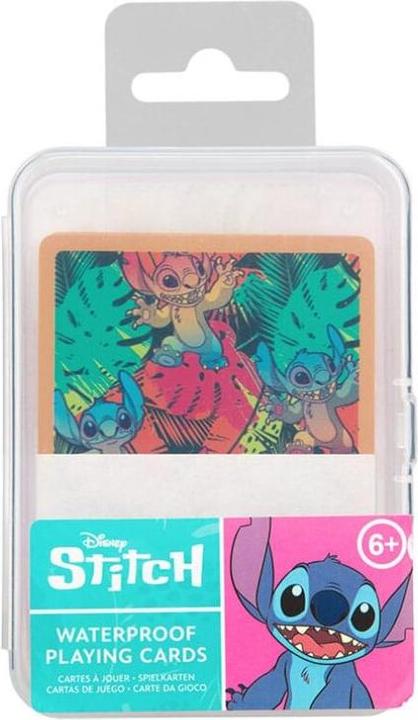 Actual product image Paladone Products Lilo & Stitch Spielkarten Waterproof