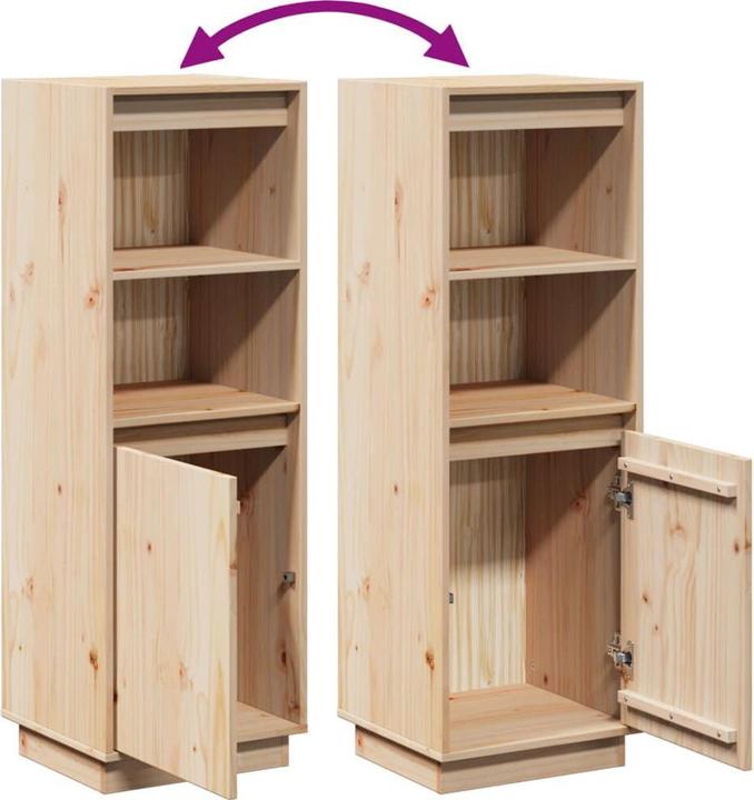 Image du produit vidaXL Highboard (37 x 34 x 110 cm)