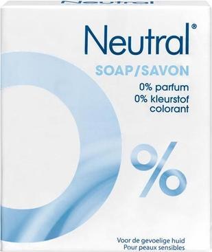 Neutral 0%, Skin, Bar soap, Anti-irritation, Cleansing, Rectangular, 200 g, 2 pc(s) (Hartseife)
