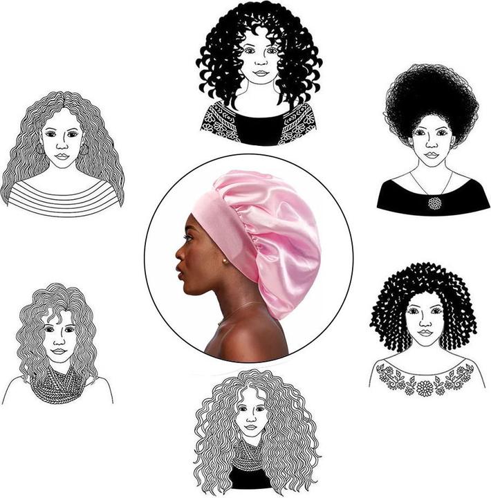 Silana Beauty Bonnet de satin pour dormir